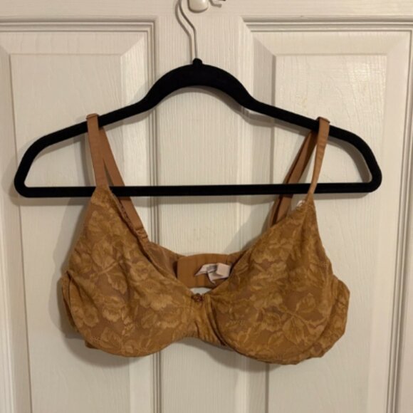 Victoria’s Secret Full Coverage Bra • Size 40C • Nude Beige 4600 Style - Picture 2 of 5